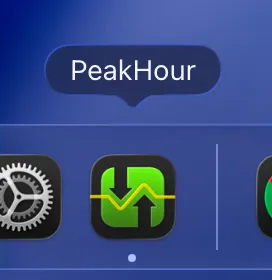 PeakHour Dock icon