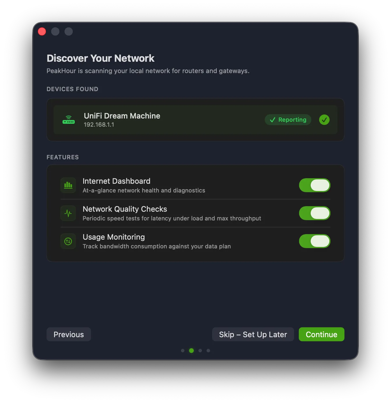Discover Your Network step